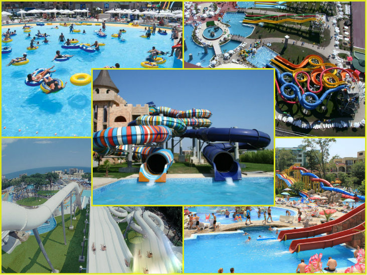 aquaparki w bułgarii: nessebar aquapark, primorsko aquapark, aquapark złote piaski, aquapark słoneczny brzeg