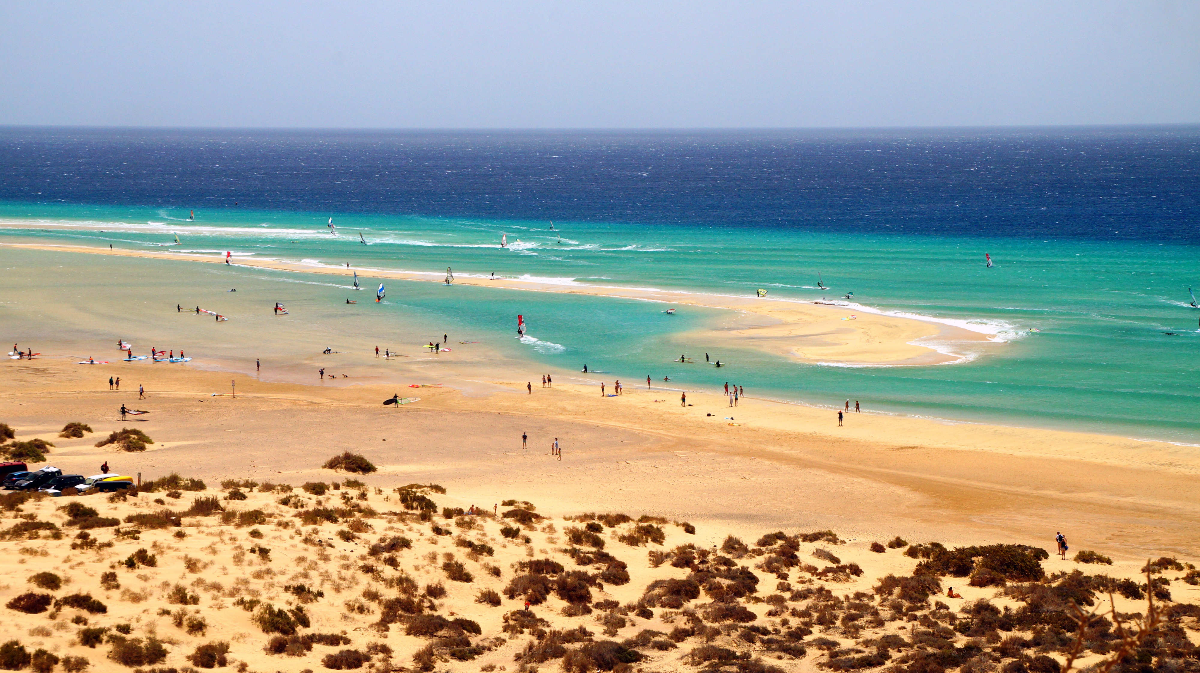 Plaża "Playa de Sotavento", Fuerteventura